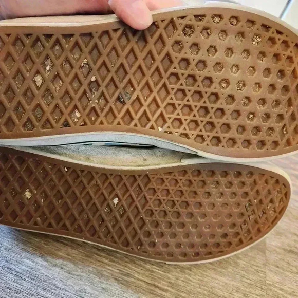 Vans High top  Customs Geometric Checkerboard Sk8-Hi  Mens 7 Womens 8.5 - Picture 6 of 6